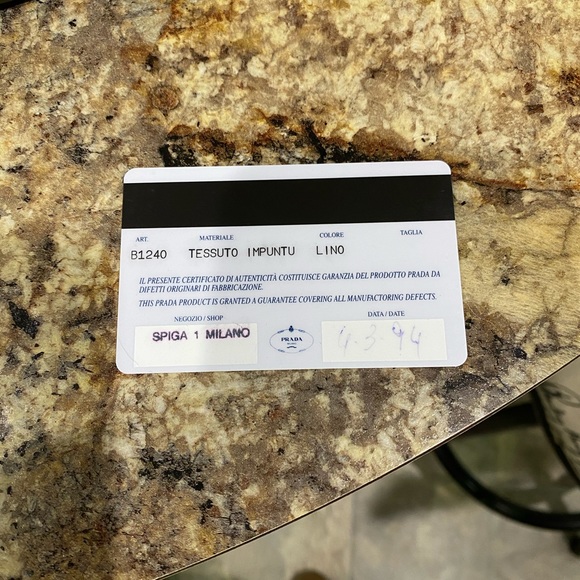 Authentic Prade purse - Picture 8 of 8